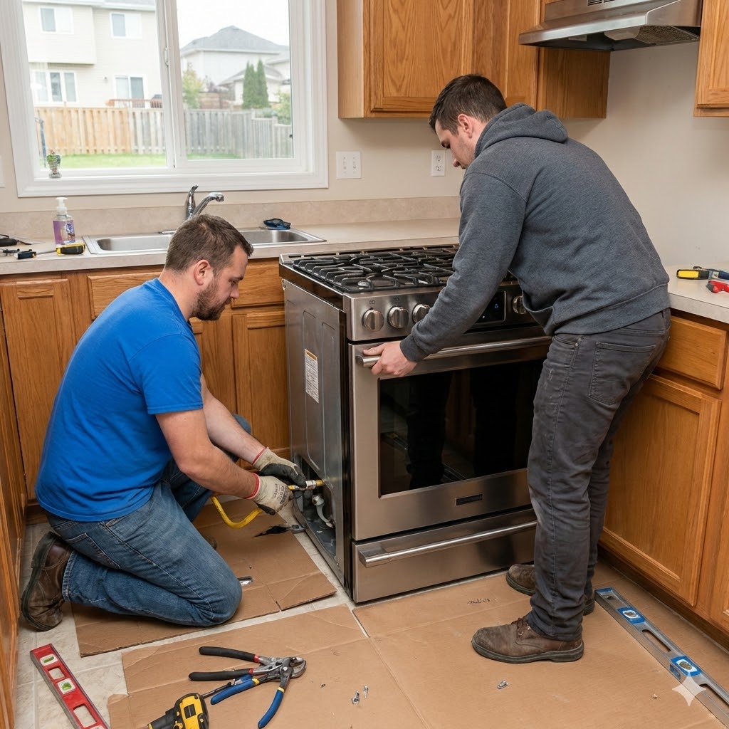 Oven Stove Installation