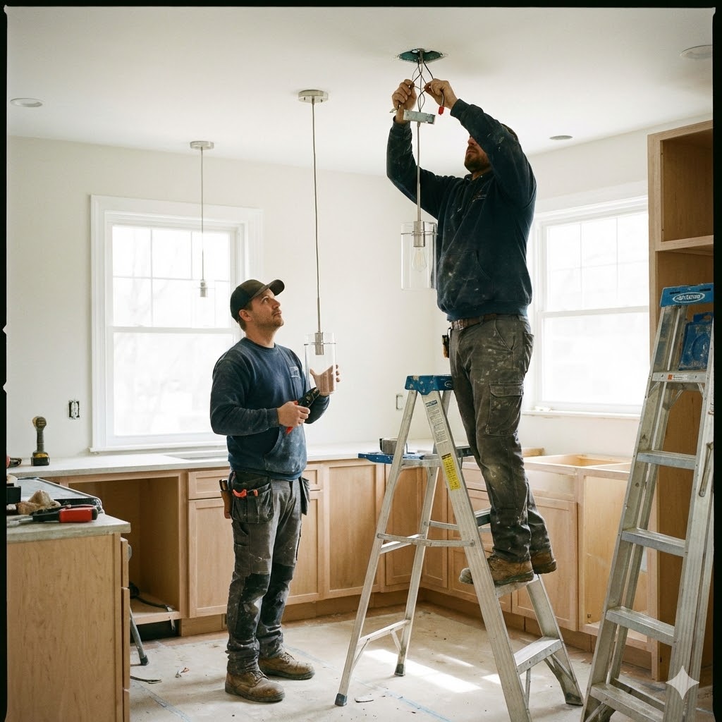 Pendant Lighting Installation