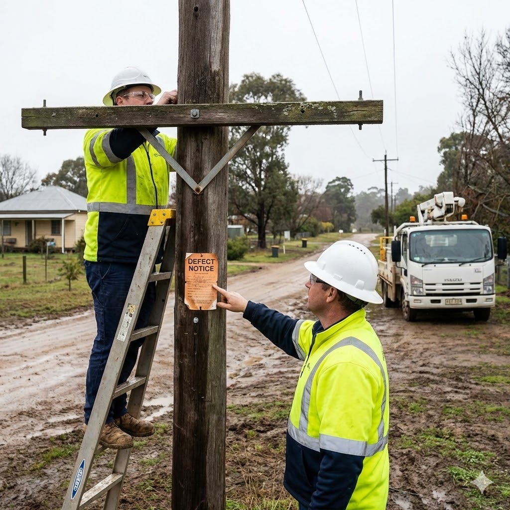 Private Power Pole Defect Notice