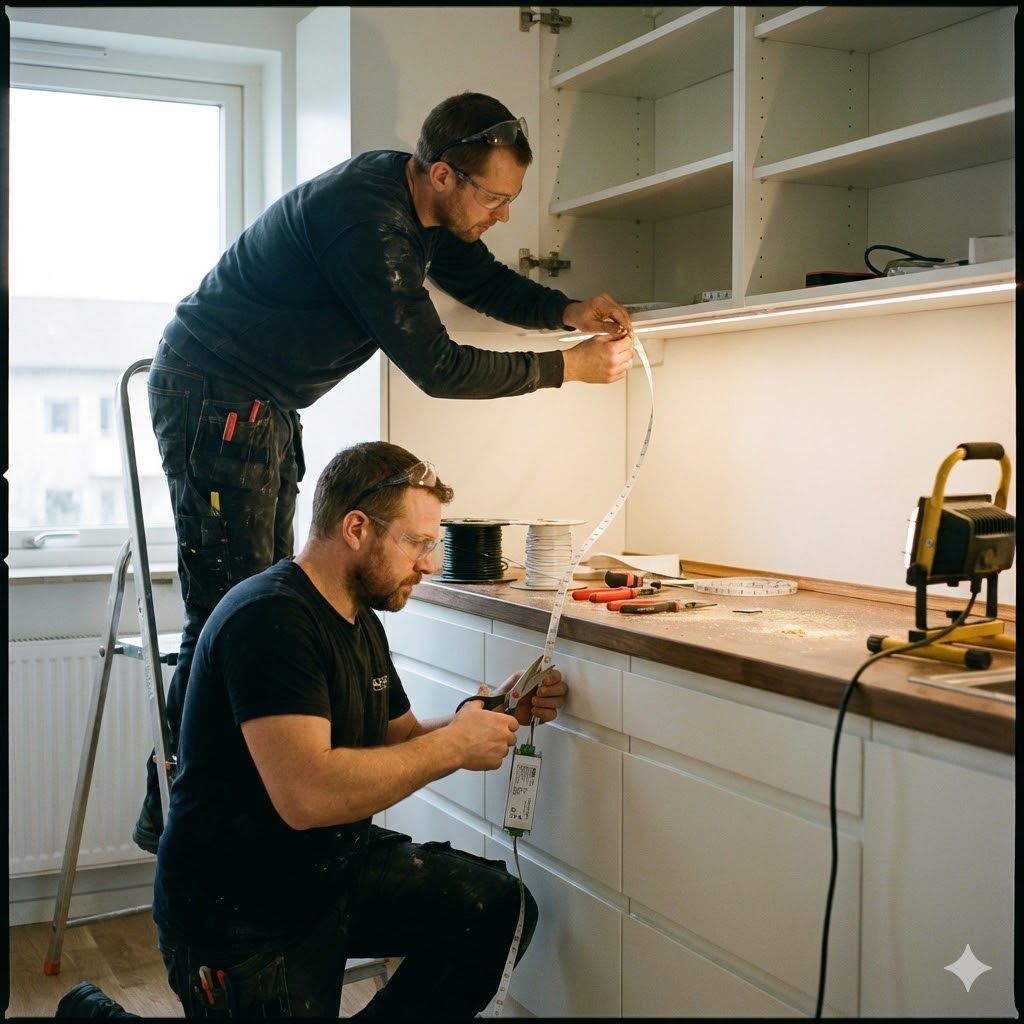 Strip Lighting Installation